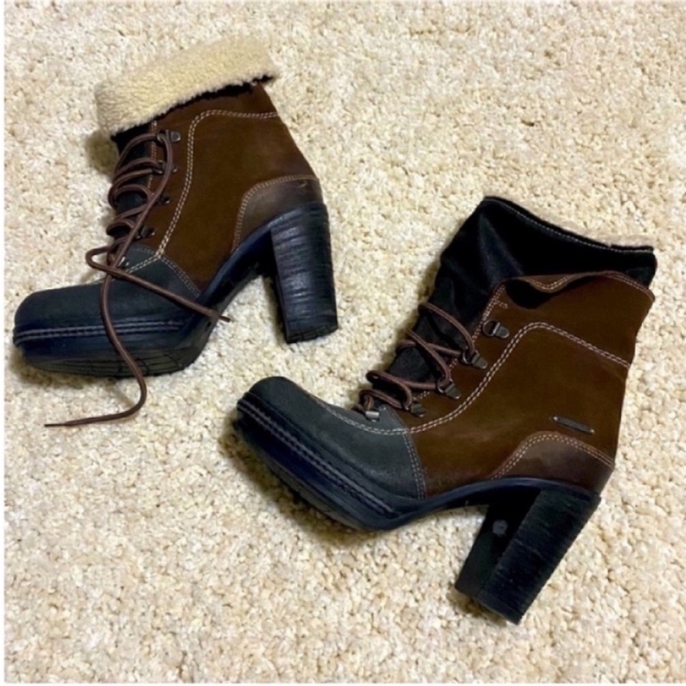 Diesel boots shearling boots size 37